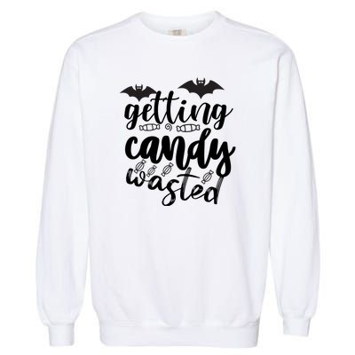 Getting Candy Wasted Garment-Dyed Sweatshirt