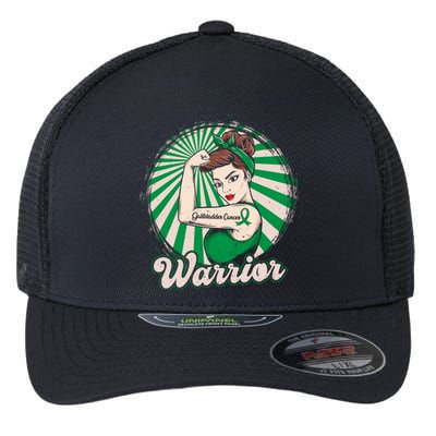 Gallbladder Cancer Warrior Gift Gallbladder Cancer Awareness Gift Flexfit Unipanel Trucker Cap