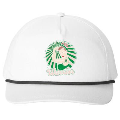 Gallbladder Cancer Warrior Gift Gallbladder Cancer Awareness Gift Snapback Five-Panel Rope Hat