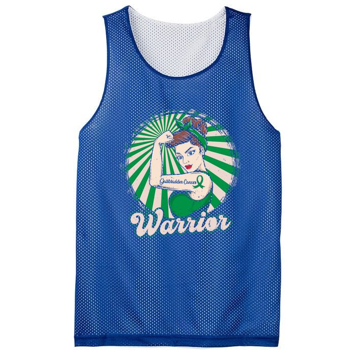 Gallbladder Cancer Warrior Gift Gallbladder Cancer Awareness Gift Mesh Reversible Basketball Jersey Tank