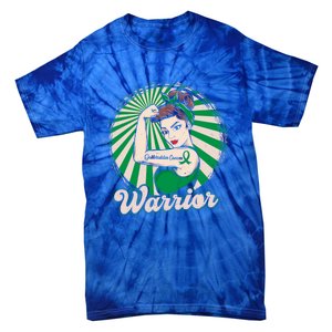 Gallbladder Cancer Warrior Gift Gallbladder Cancer Awareness Gift Tie-Dye T-Shirt