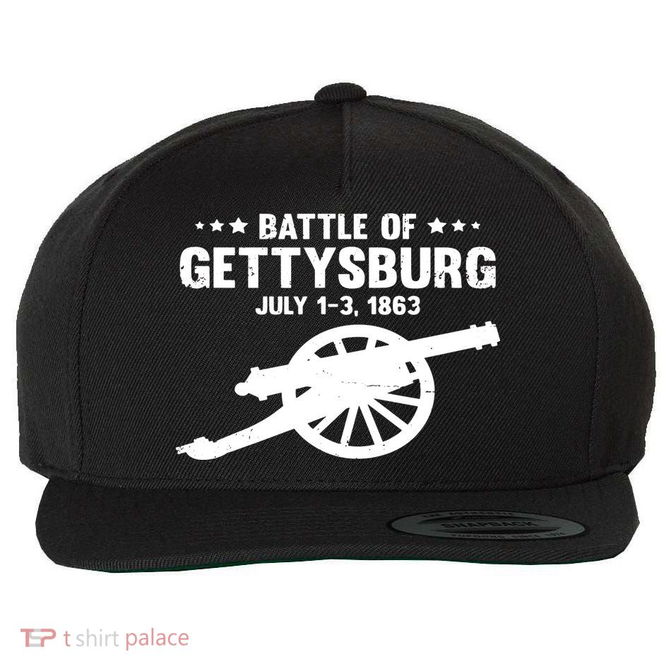 Gettysburg Civil War Battle Wool Snapback Cap