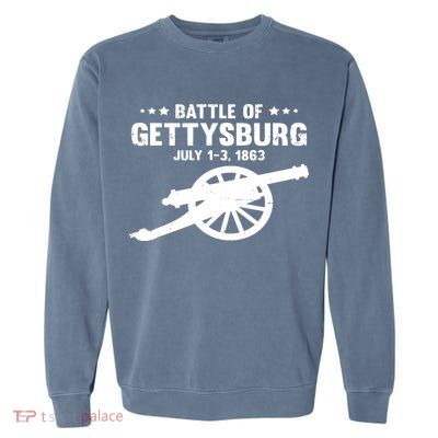 Gettysburg Civil War Battle Garment-Dyed Sweatshirt
