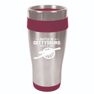 Gettysburg Civil War Battle 16oz Travel Tumbler