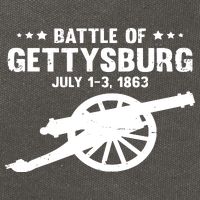 Gettysburg Civil War Battle Cotton Canvas Backpack