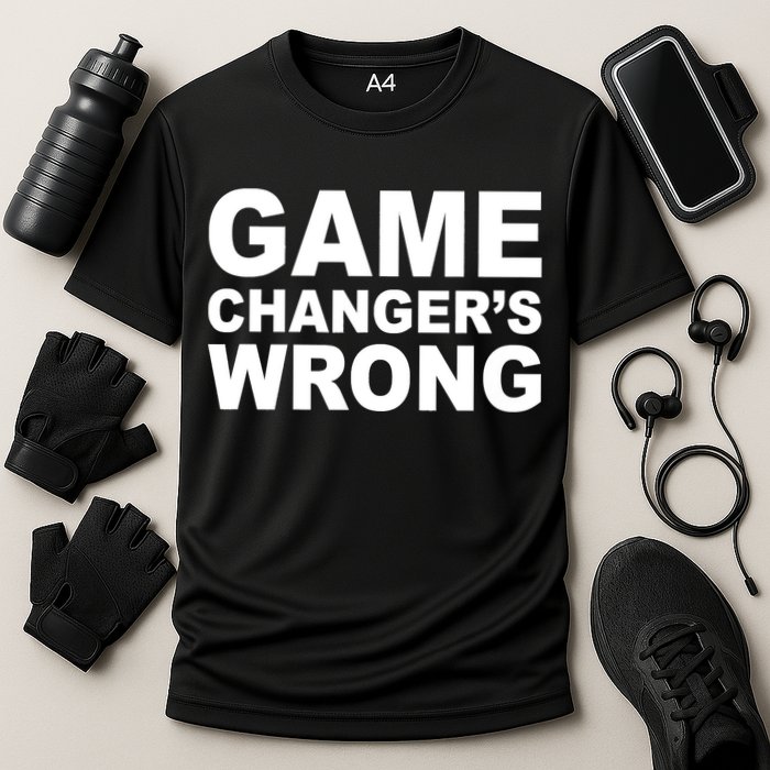 Game Changer's Wrong Cooling Performance Crew T-Shirt