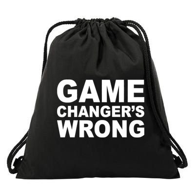 Game Changer's Wrong Drawstring Bag