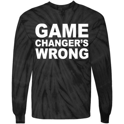 Game Changer's Wrong Tie-Dye Long Sleeve Shirt