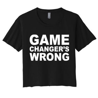 Game Changer's Wrong Crop Top