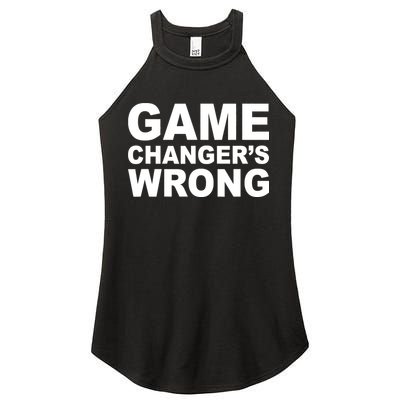 Game Changer's Wrong Women's Perfect Tri Rocker Tank