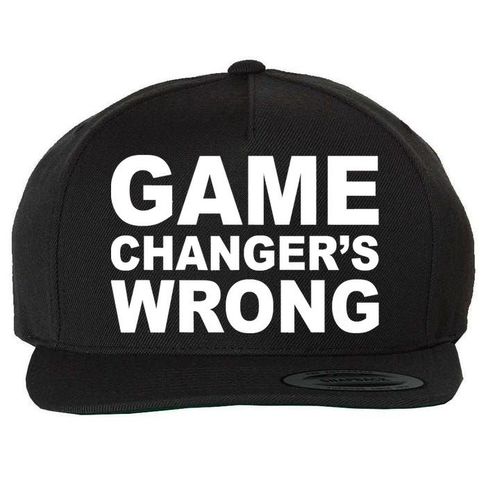 Game Changer's Wrong Wool Snapback Cap