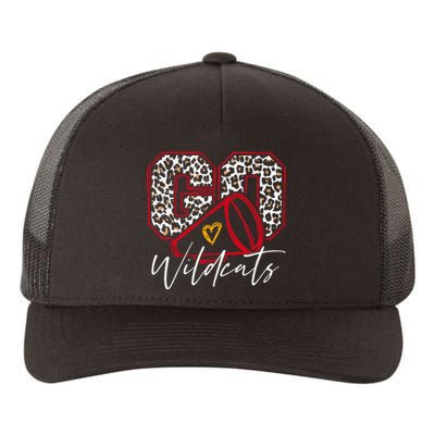 Go Cheer Wildcats Name Athletic Sport Yupoong Adult 5-Panel Trucker Hat