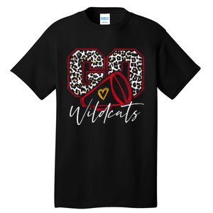 Go Cheer Wildcats Name Athletic Sport Tall T-Shirt