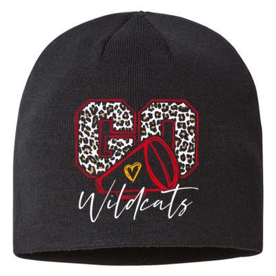 Go Cheer Wildcats Name Athletic Sport Sustainable Beanie