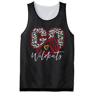 Go Cheer Wildcats Name Athletic Sport Mesh Reversible Basketball Jersey Tank