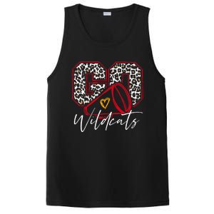 Go Cheer Wildcats Name Athletic Sport PosiCharge Competitor Tank