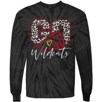 Go Cheer Wildcats Name Athletic Sport Tie-Dye Long Sleeve Shirt