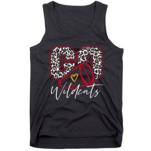 Go Cheer Wildcats Name Athletic Sport Tank Top