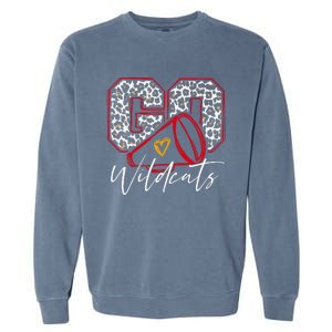 Go Cheer Wildcats Name Athletic Sport Garment-Dyed Sweatshirt