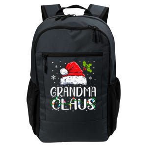 Grandma Claus Xmas Santa Matching Family Christmas Pajamas Daily Commute Backpack