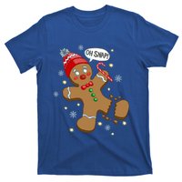 Gingerbread Cookie Xmas Oh Snap Funny Cute Christmas Gift T-Shirt