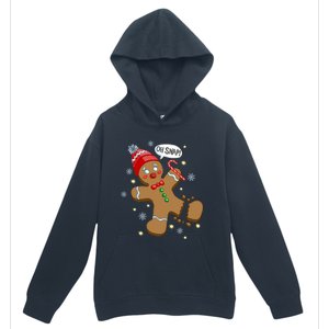 Gingerbread Cookie Xmas Oh Snap Funny Cute Christmas Gift Urban Pullover Hoodie