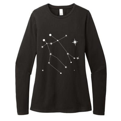 Gemini Constellation Zodiac Womens CVC Long Sleeve Shirt