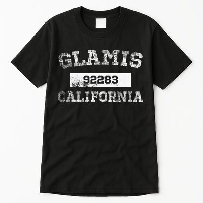 Glamis California Zip Code 92283 Distressed Tall T-Shirt