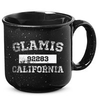 Glamis California Zip Code 92283 Distressed 15oz Campfire Ceramic Mug