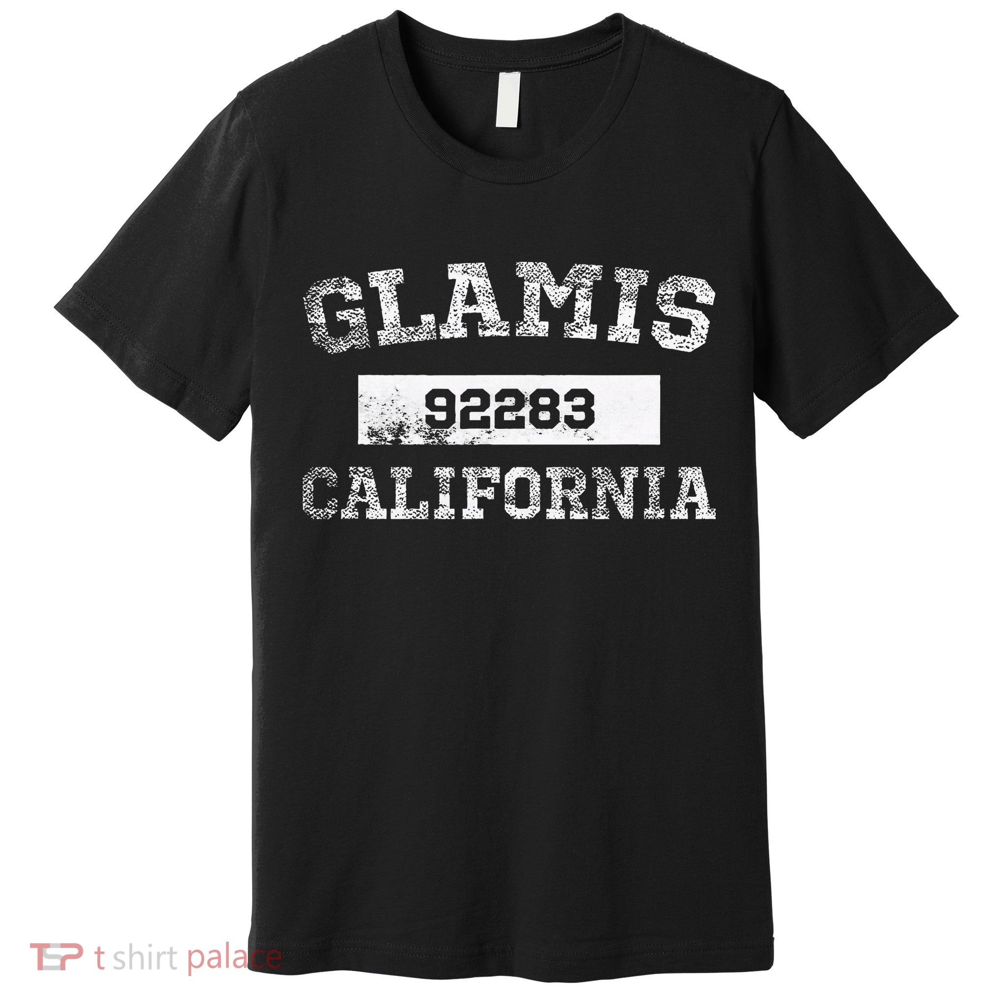 Glamis California Zip Code 92283 Distressed Premium T-Shirt