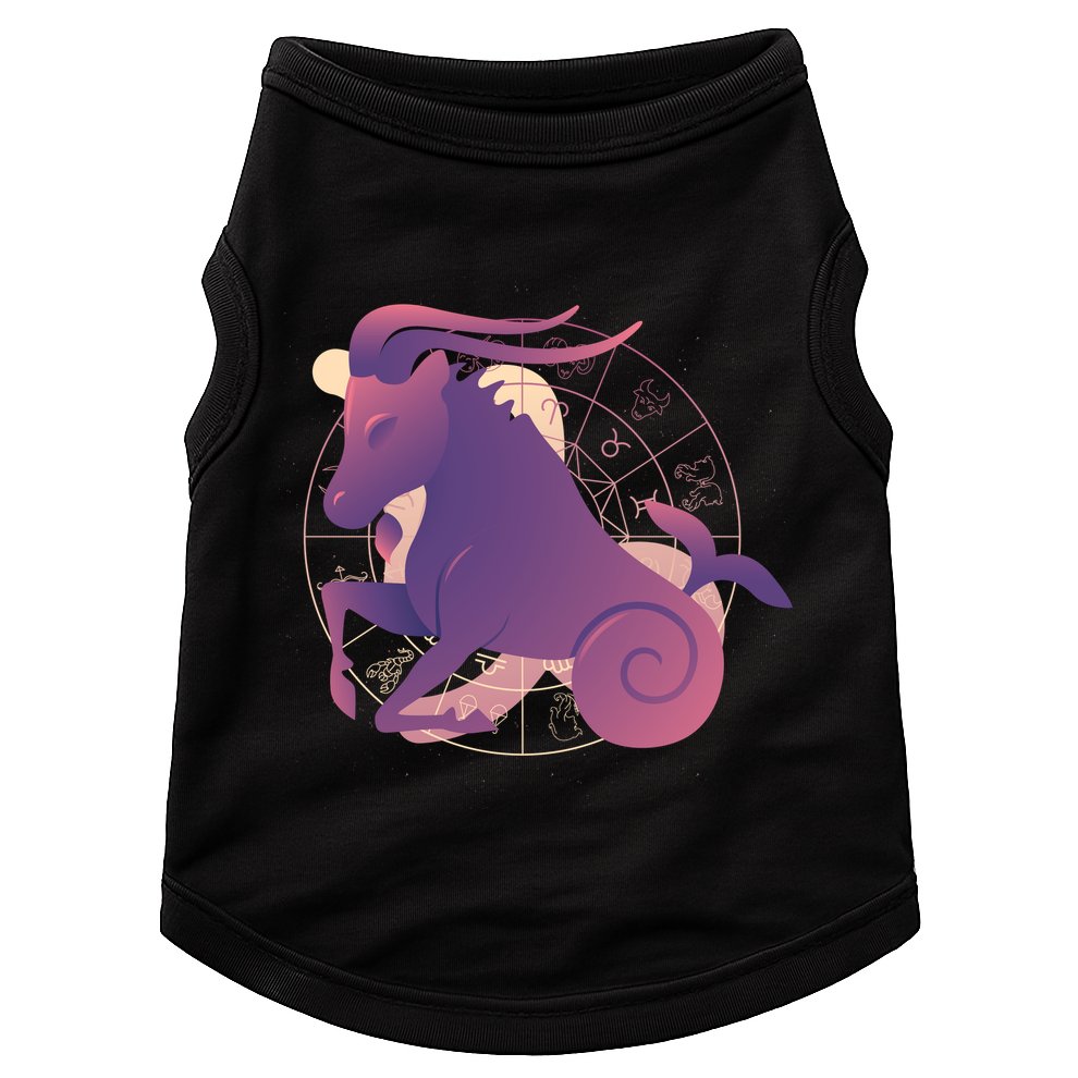 Goat Capricorn Zodiac Doggie Tank