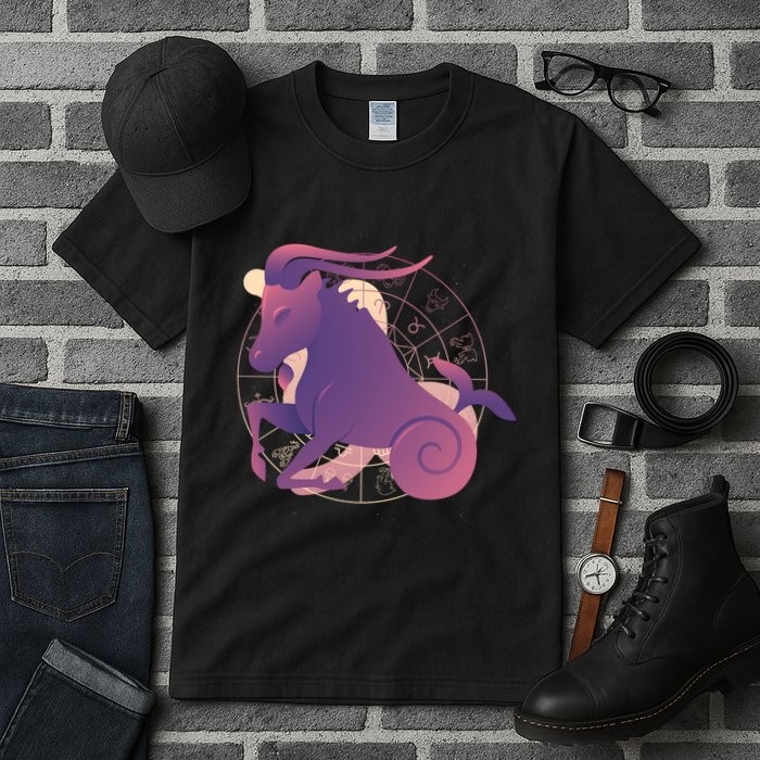 Goat Capricorn Zodiac Tall T-Shirt