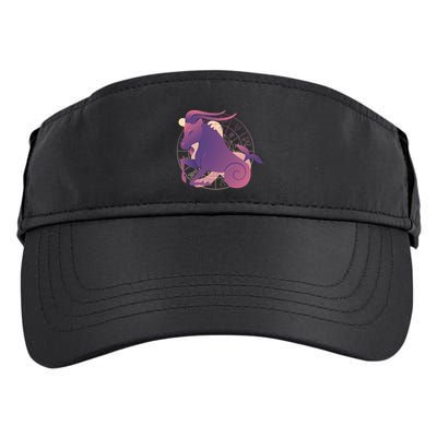Goat Capricorn Zodiac Adult Drive Performance Visor