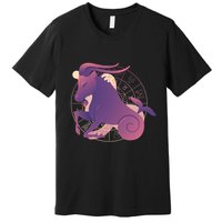 Goat Capricorn Zodiac Premium T-Shirt