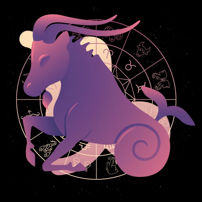 Goat Capricorn Zodiac Premium T-Shirt