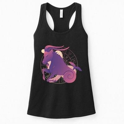 Goat Capricorn Zodiac Womens Tank Top