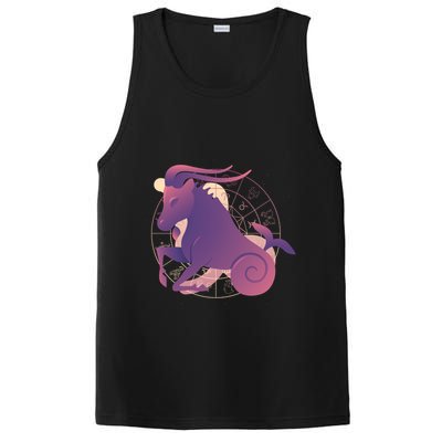 Goat Capricorn Zodiac PosiCharge Competitor Tank