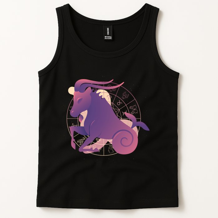 Goat Capricorn Zodiac Tank Top