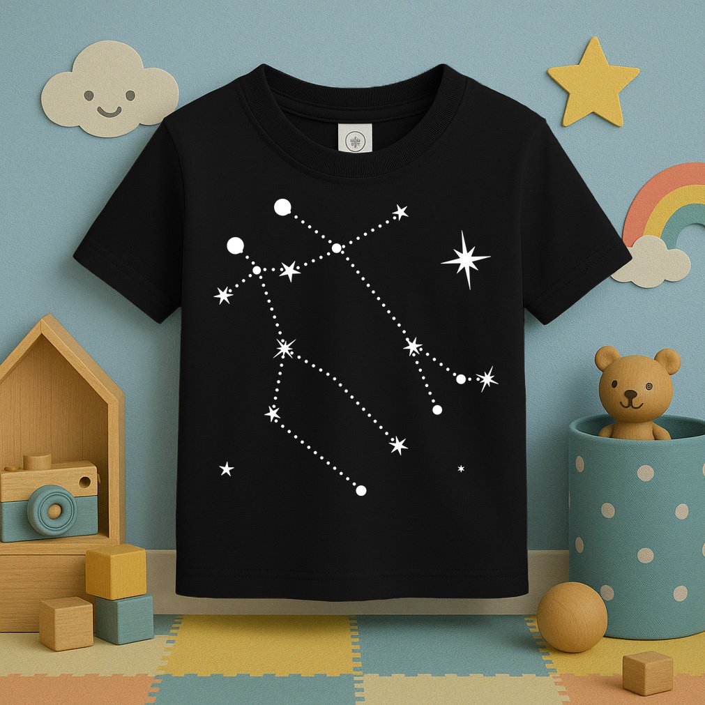 Gemini Constellation Zodiac Toddler T-Shirt