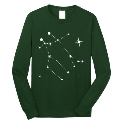 Gemini Constellation Zodiac Long Sleeve Shirt