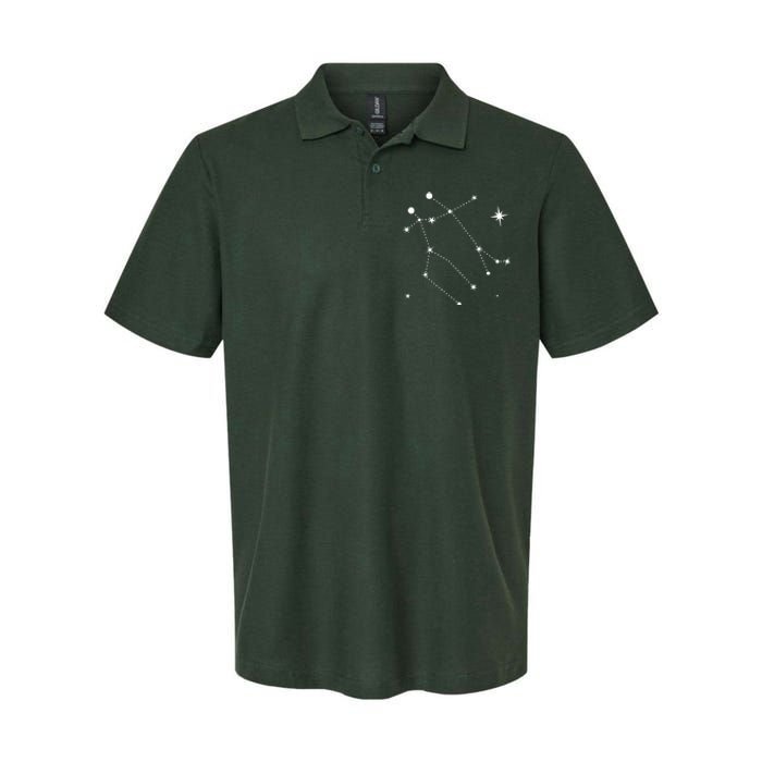 Gemini Constellation Zodiac Softstyle Adult Sport Polo