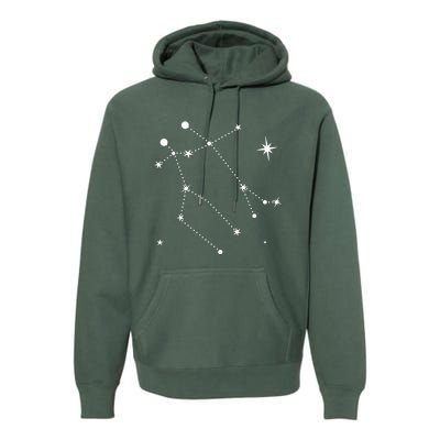 Gemini Constellation Zodiac Premium Hoodie