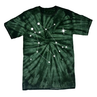 Gemini Constellation Zodiac Tie-Dye T-Shirt