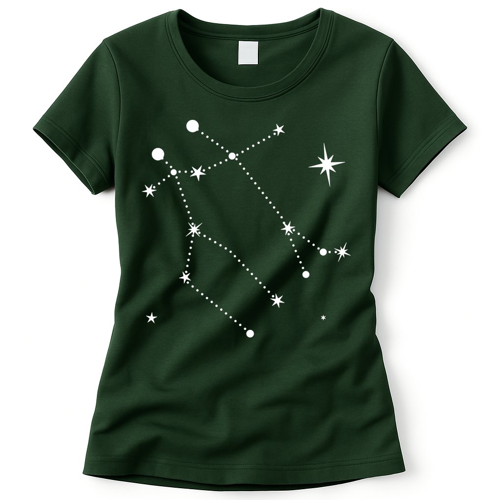 Gemini Constellation Zodiac Womens T-Shirt