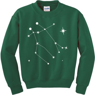 Gemini Constellation Zodiac Kids Sweatshirt