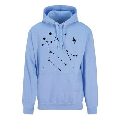 Gemini Constellation Zodiac Unisex Surf Hoodie