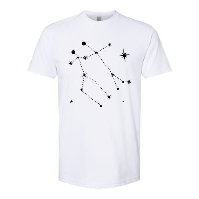 Gemini Constellation Zodiac Softstyle® CVC T-Shirt