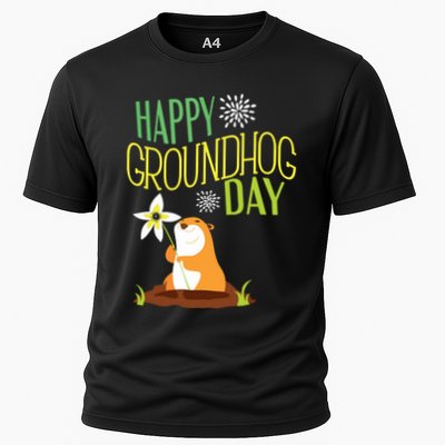 Groundhog Day 2024 Happy Ground Hog Performance Shirt