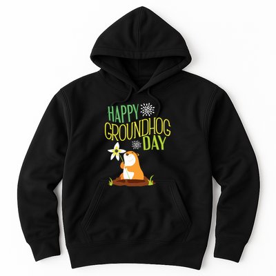 Groundhog Day 2024 Happy Ground Hog Hoodie