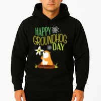Groundhog Day 2024 Happy Ground Hog Hoodie